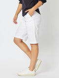 SANTORINI COTTON SHORT WHITE