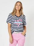 HEART STRIPE TEE