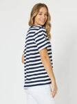 HEART STRIPE TEE