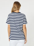 HEART STRIPE TEE