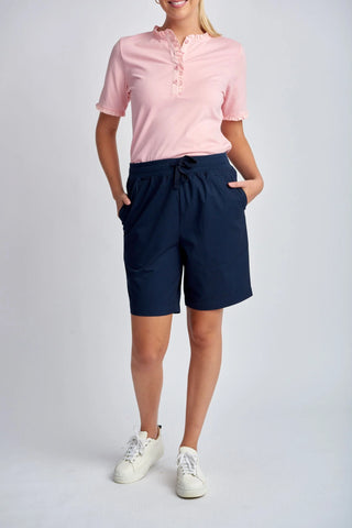 COTTON SHORT NAVY