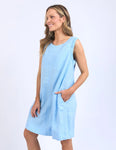 BASTIA DRESS BLUEBELL