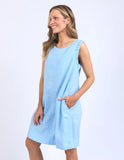 BASTIA DRESS BLUEBELL