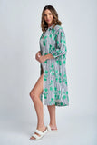 AQUADOOR LINEN BEACH DRESS