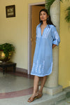 SANTORINI SHIRT DRESS