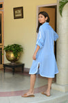 SANTORINI SHIRT DRESS