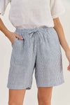 EMMA LINEN SHORTS DECKCHAIR