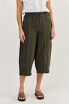 MERRY LINEN PANT LICORICE