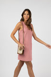 GIGI SHIFT DRESS ROSE