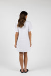 GIGI SHIFT DRESS WHITE