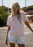 HEATWAVE TEE SOFT PINK