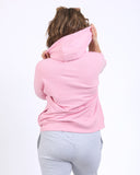 BEACHY ZIP HOODIE SOFT PINK