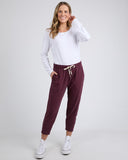 BRUNCH PANT MERLOT