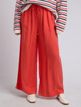 CALLIE WIDE LEG PANT TANGELLO