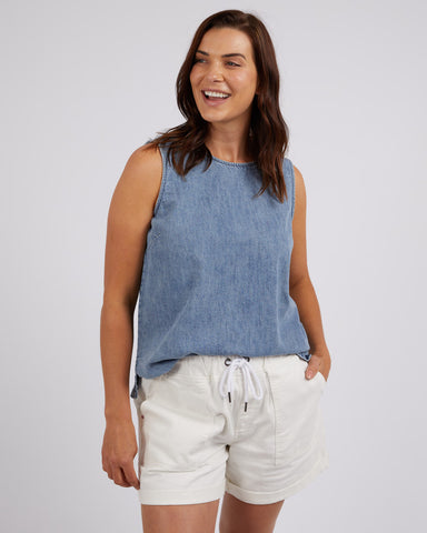 CURTIS CHAMBRAY TANK