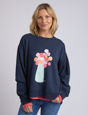 JANEY FLORAL CREW