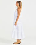 PHILLIPA TIERED MAXI WHITE