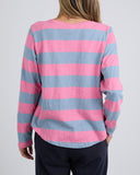 SPRITZ STRIPE L/S TEE