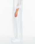 SUNLIGHT AND SHADOW SILK PANT WHITE